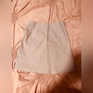 Pink Pencil Skirt with Bubblegum Pink Side Zip